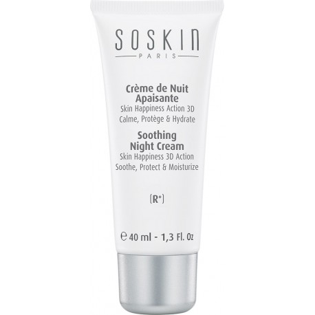 Crème de nuit apaisante